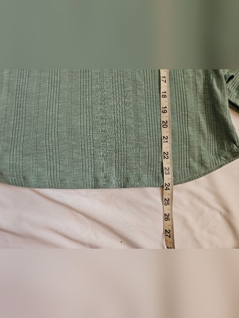 American Eagle Womens Sage Green Long Sleeve Henley Pullover Shirt Size XL - Picture 7 of 14